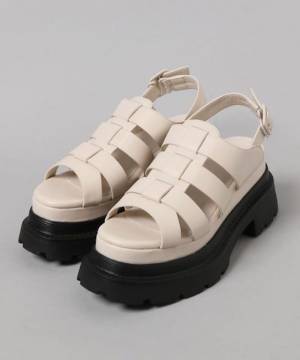 本気で盛れる！！【JEANASIS】美脚見えが叶う♡「厚底サンダル」