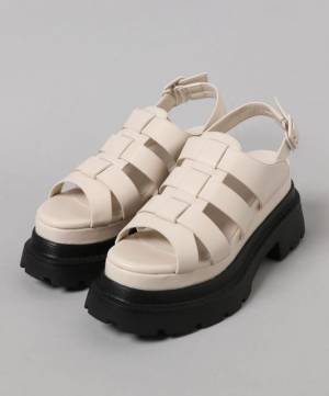 本気で盛れる！！【JEANASIS】美脚見えが叶う♡「厚底サンダル」