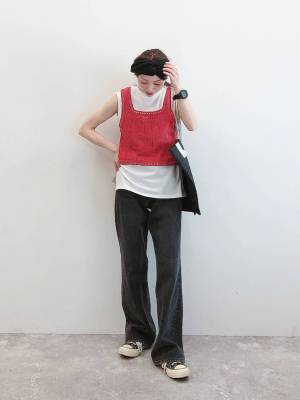 いま、着たいのは【クロシェ編みアイテム】