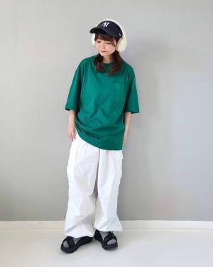 夏にマネしたい【グリーンカラー】のおしゃれ術