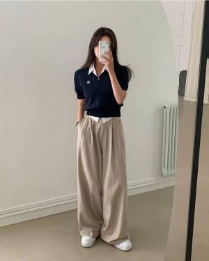 シンプルなのにオシャレ！ ワンポイントが可愛い【刺繍Tシャツ】