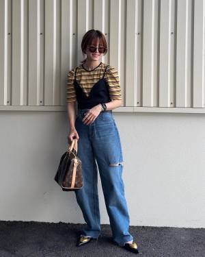 今年はどう着る？【ボーダートップス】の旬コーデ