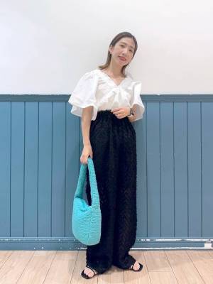 えっ！ セール中だって！！【ローリーズファーム】色・デザイン◎「ぽこぽこバッグ」