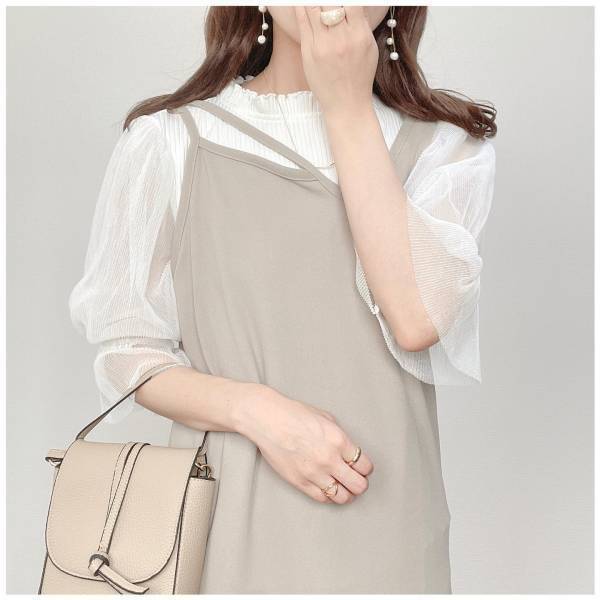 マニアも激推し！【しまむら】モテ度ハンパない♡「キャミワンピ」