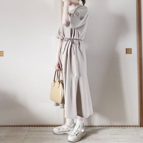 「売り切れ」目前！？360度可愛い！！【しまむら】楽ちんで快適すぎる『当たりワンピース』を見つけた！