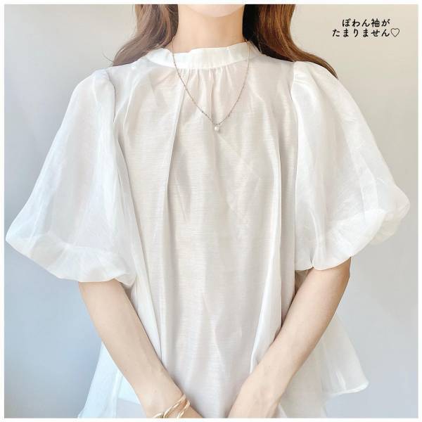 「デザインがツボ」で「沼」♡「たまりません」【しまむら】「とにかく可愛い」と好評！”ホワイト系トップス”4選