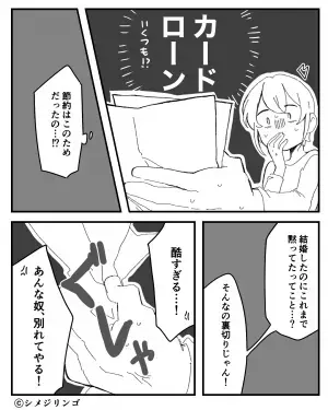 【結婚後…夫の様子に違和感？】夫の部屋から『カードローンの明細』を発見。しかし”離婚できない”プチ事件が発生！？