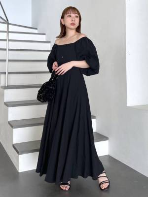 華奢見えも叶うかも♡ 【Heather】ボリューム袖が可愛い「2WAYワンピース」