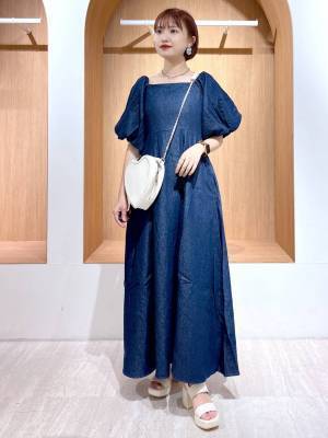 華奢見えも叶うかも♡ 【Heather】ボリューム袖が可愛い「2WAYワンピース」