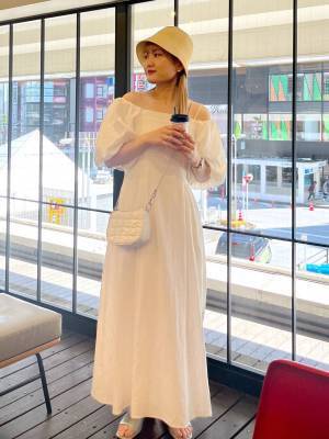 華奢見えも叶うかも♡ 【Heather】ボリューム袖が可愛い「2WAYワンピース」