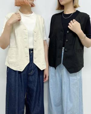 まさに求めてたヤツじゃん！！【GU】羽織るだけでオシャレ度UP！「ジレ＆ベスト」