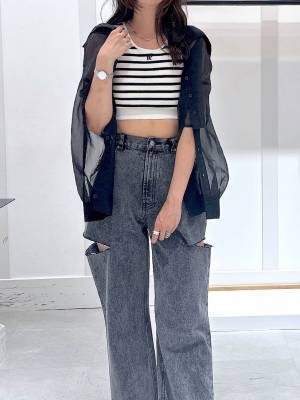 あか抜けたい人必見！！【Heather】韓国アイドルっぽ♡「最旬タンクトップ」