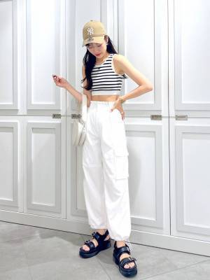 あか抜けたい人必見！！【Heather】韓国アイドルっぽ♡「最旬タンクトップ」