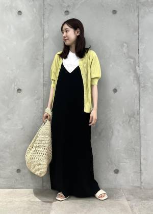 もっと早く知りたかった！【ROPÉ PICNIC】たくさん着回せそう♡「大人っぽキャミワンピ」