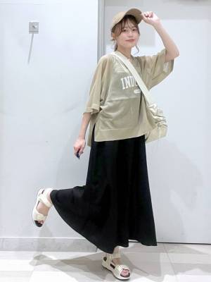 完売前に絶対GETしたい！【グローバルワーク】いくらでも着回せそう♡「キャミワンピ」