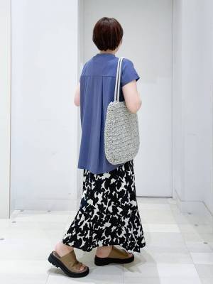 ★4.8の高評価！！【グローバルワーク】汗ばむ季節も快適に♡「ハイネックTシャツ」