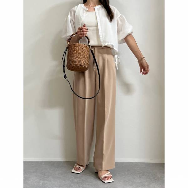 「定番アイテム」で着回し♪【UNIQLO】【GU】【ZARA】で”ベージュ×ホワイト”コーデ