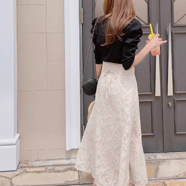 頼む！ 完売しないで（泣）【GU】大人っぽ可愛い♡「ロングスカート」