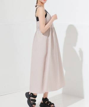 せ、センス良いッ！！【ハニーズ】いま買って秋まで使える♡「キャミワンピ」