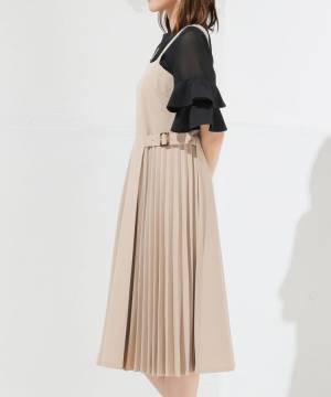 せ、センス良いッ！！【ハニーズ】いま買って秋まで使える♡「キャミワンピ」