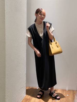 いつものコーデをレベルアップ♡【グローバルワーク】簡単に試せる「差し色バッグ」