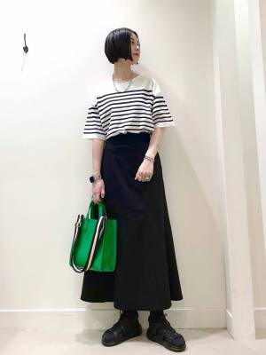 いつものコーデをレベルアップ♡【グローバルワーク】簡単に試せる「差し色バッグ」