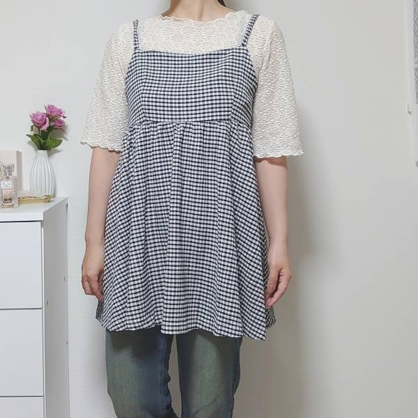 『なんと979円』やっぱ「安くてかわいい」は最ッ強！！【しまむら】“キャミチュニック”「1枚あれば」夏優勝！