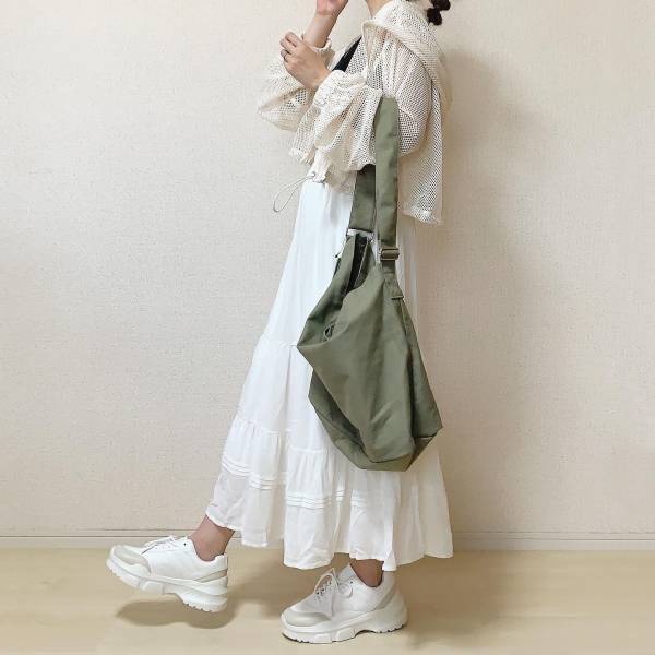 コレ、何でも「相性抜群」！！『人気はまだまだ継続中』【WEGO】“メッシュパーカー”着回しコーデ集