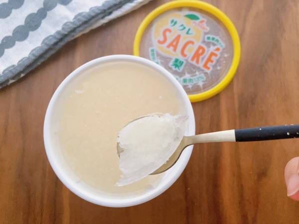 ＜大人気＞「ゴロっと」果実！絶品で「思わずストック」！【ファミマ】食べなきゃ損！？“サクレ梨”紹介