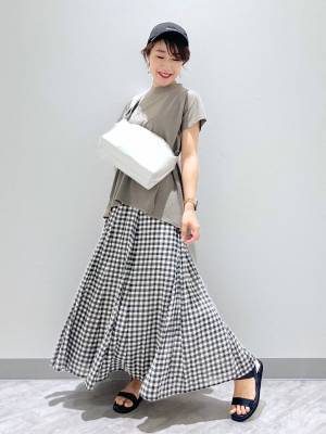 こればっか着ちゃいそう！！ 【グローバルワーク】可愛くて楽ちん♡「大人気スカート」