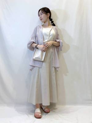 夏でも涼しい♡【グローバルワーク】買い足したい「フレアスカート」って？