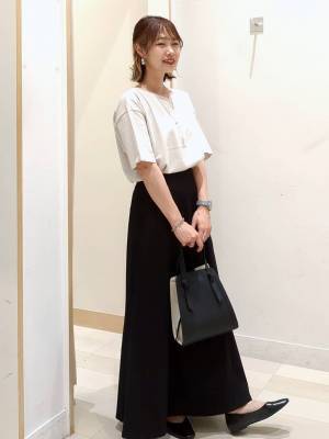 夏でも涼しい♡【グローバルワーク】買い足したい「フレアスカート」って？