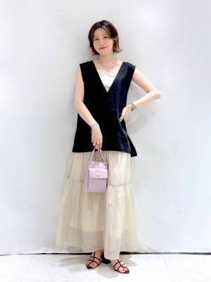 超使えるやつじゃん！！【ローリーズファーム】1点投入で即こなれ感♡「デニムベスト」