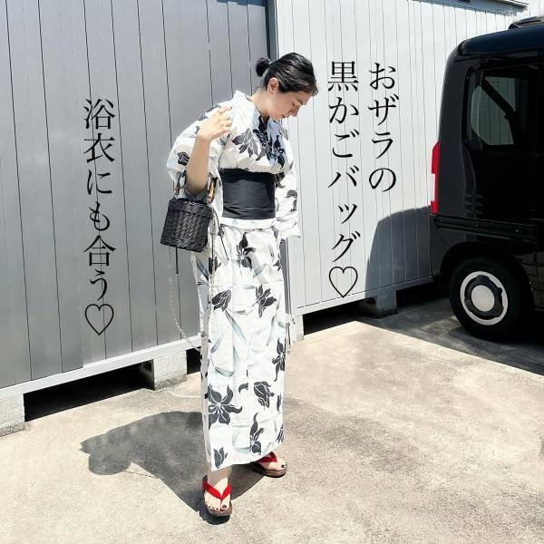 黒がシックで「大人っぽ」！【ZARA】＜秋まで使える＞”新作カゴバッグ”がオシャレすぎる