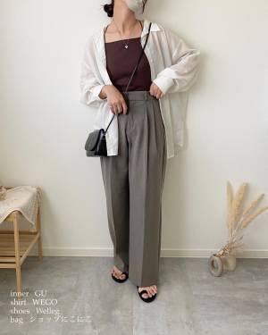 昨年から「アップデート」した！コレは「即買い」！【GU】「楽ちん」で最高の”タックワイド”特集