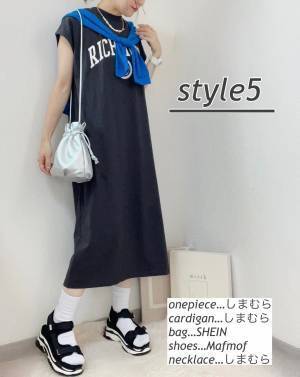 「即かごINした」！「めちゃくちゃ好き‎♡」【しまむら】「楽ちんで可愛い」”ワンピース”2選