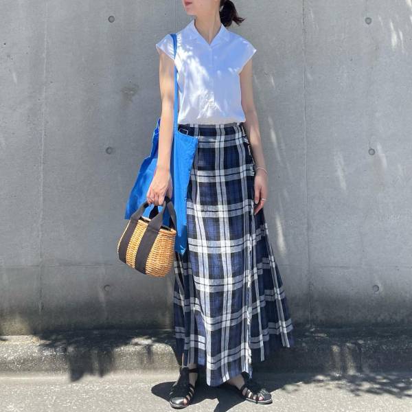 気合を入れすぎない！シンプルだけどサマ見えする【夏のお手本コーデ】って？