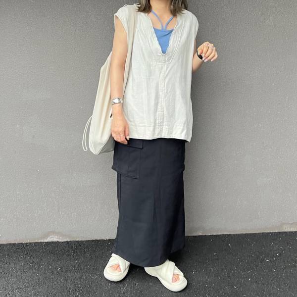 《パンツだけじゃない！》オシャレさんも愛用中♡【カーゴスカート】が可愛い！