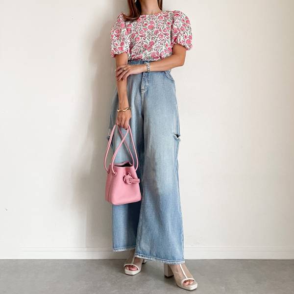 《バズり》アイテムは【しまむら】で！！”サイドカットデニム”で今っぽコーデ3選♡