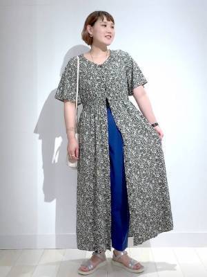 真似させてくださいッ！！ 【グローバルワーク】スタッフも着用♡「さらさらワンピ」