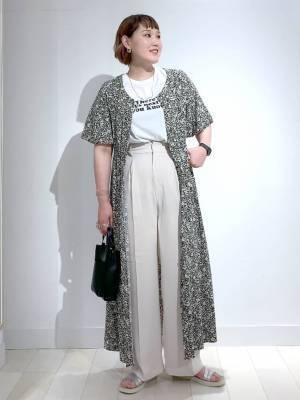 真似させてくださいッ！！ 【グローバルワーク】スタッフも着用♡「さらさらワンピ」