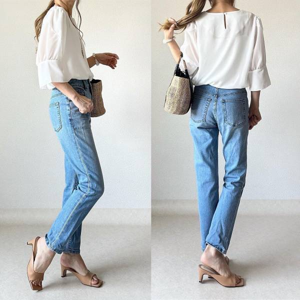 大至急買い足して！！【GU】着回し無限大！ 秋も使える「人気デニム」