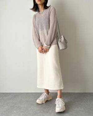 可愛さエグいって♡【ユニクロ】大人っぽ「ナロースカート」