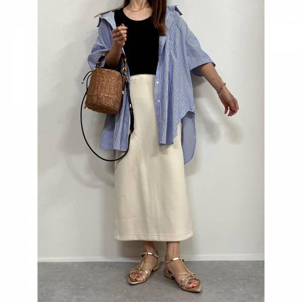 可愛さエグいって♡【ユニクロ】大人っぽ「ナロースカート」