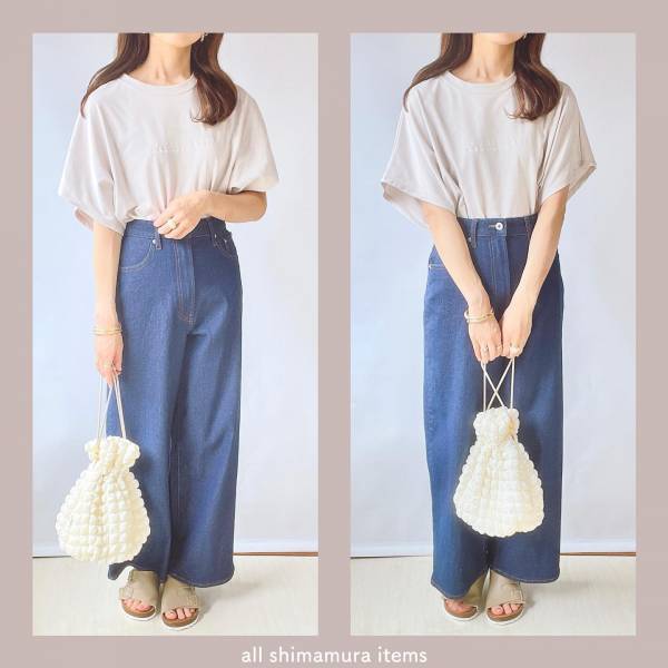 「可愛くて一目惚れ」♡【しまむら】カジュアルにもきれいめにも◎「万能ロゴT」