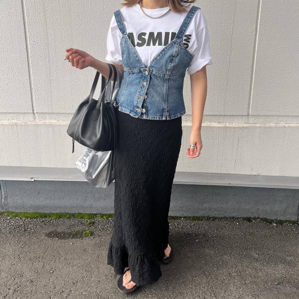 今夏は【ビスチェ】でオシャレ上級者に！ 即マネしたい「お手本コーデ」って？