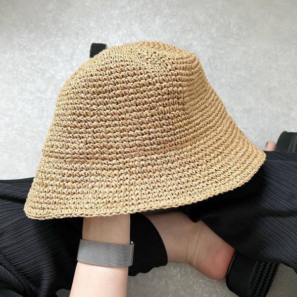 反則級の可愛さ♡【ユニクロ】一点投入でおしゃれ上級者見え！「サマーハット」
