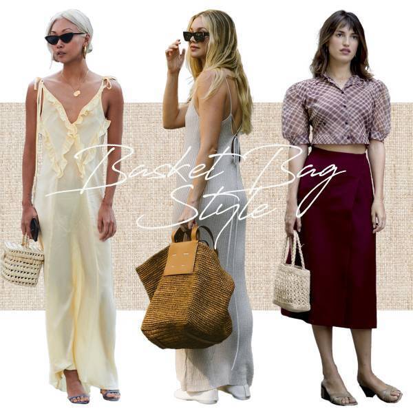 夏にはやっぱり「かごバッグ」！ 抜け感が好作用するこなれルック5選【ストリートスナップ】