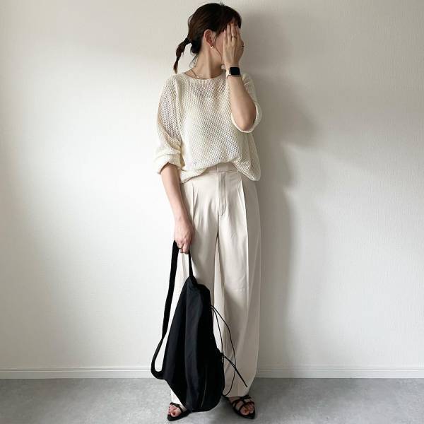 めちゃくちゃ可愛いわぁ♡【ユニクロ】夏大活躍の予感！「大人のサマーニット」がアツい！