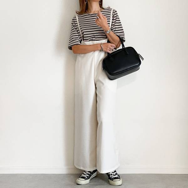 とにかく「万能」「ハズレなし！」と太鼓判【しまむら】1089円”新作ボーダートップス”が超着回せる！